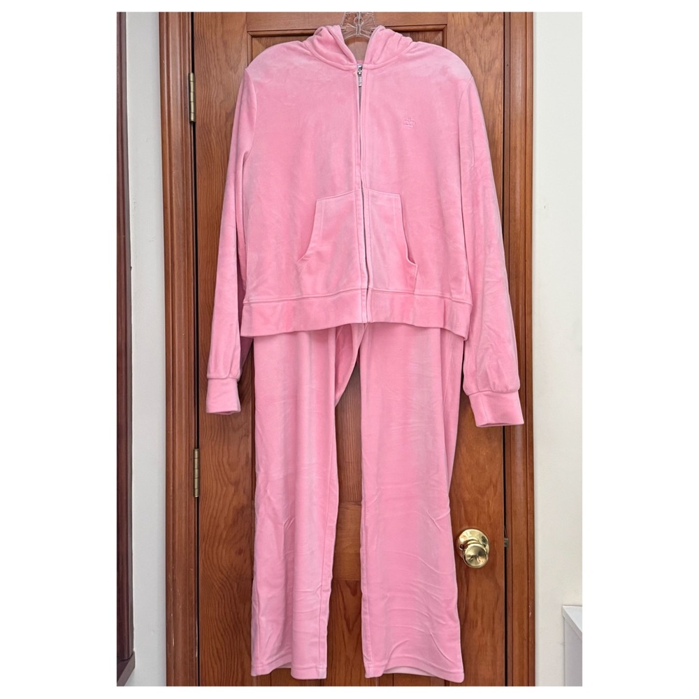 Juicy by Juicy Couture Pink Velour Tracksuit